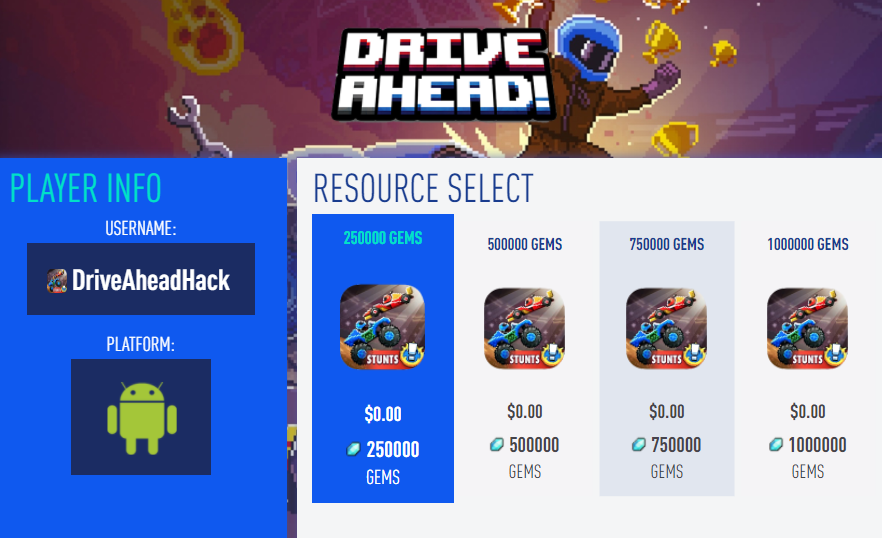 Drive Ahead Trucos Drive Ahead Truco Gemas y Monedas